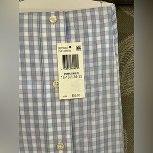 Chaps 18-18.5 XXL Performance Cool Max button down long sleeve